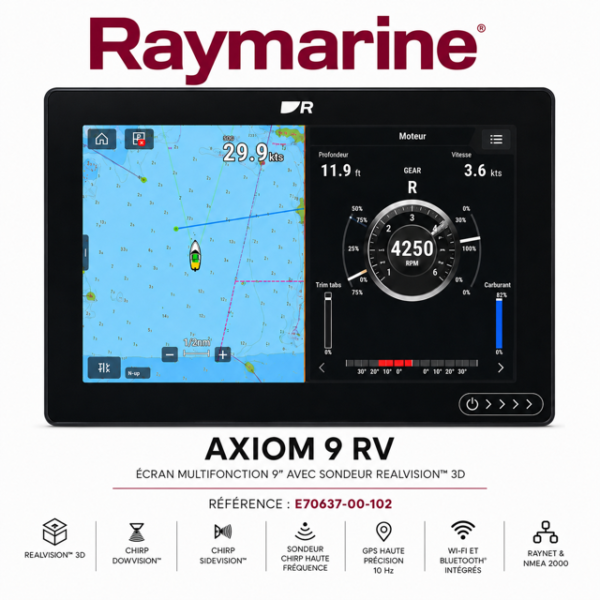 Raymarine Axiom 9 E70637-00-102