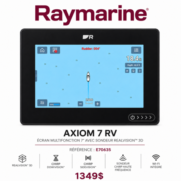GPS RAymarine Xiom 7 E70635